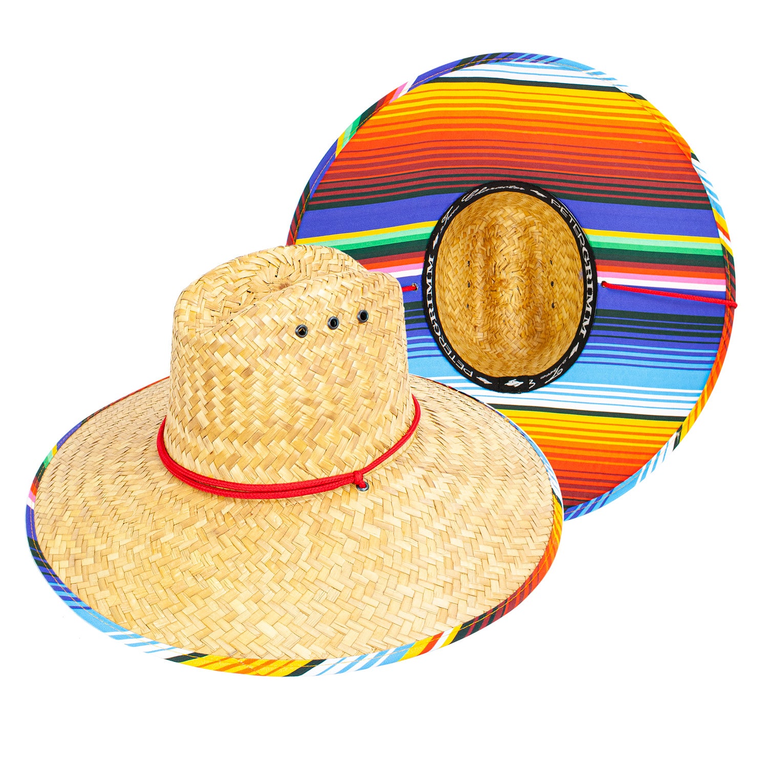 Linias Straw Woven Premium Lifeguard Hat Doba Default